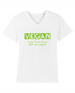 VEGAN Tricou mânecă scurtă guler V Bărbat Presenter