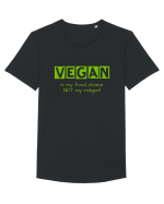 VEGAN Tricou mânecă scurtă guler larg Bărbat Skater