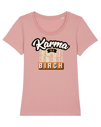 Karma is a birch Canyon Pink
