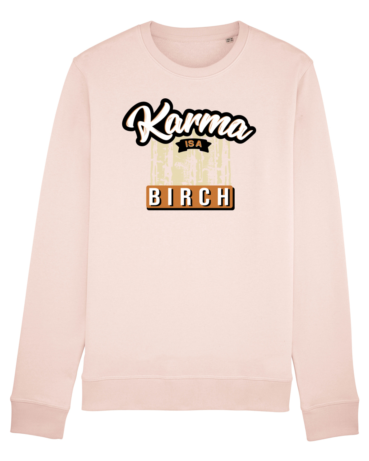 Bluză mânecă lungă Unisex Rise Candy Pink