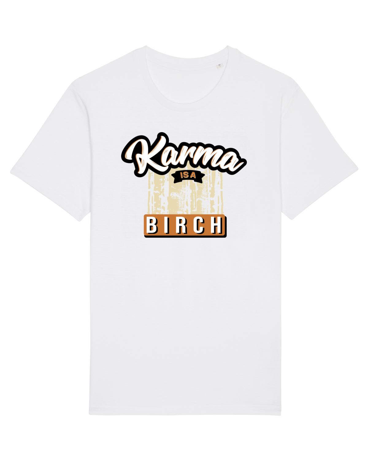 Tricou mânecă scurtă Unisex Rocker White
