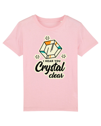 I hear you crystal celar Cotton Pink