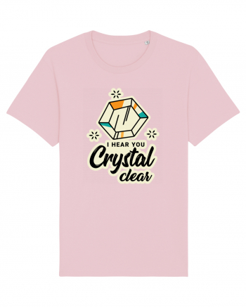 I hear you crystal celar Cotton Pink