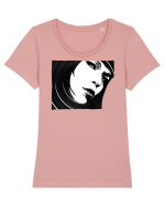DJ Tricou mânecă scurtă guler larg fitted Damă Expresser