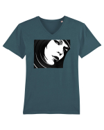 DJ Tricou mânecă scurtă guler V Bărbat Presenter