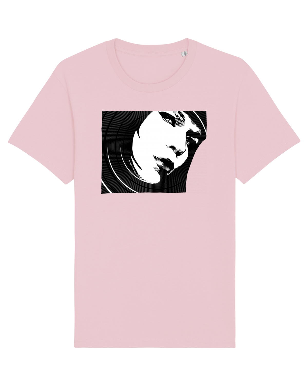Tricou mânecă scurtă Unisex Rocker Cotton Pink