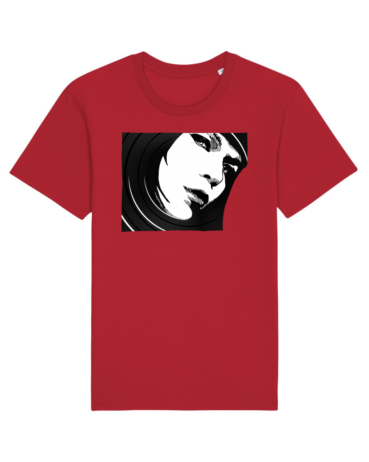 Tricou mânecă scurtă Unisex Rocker Red