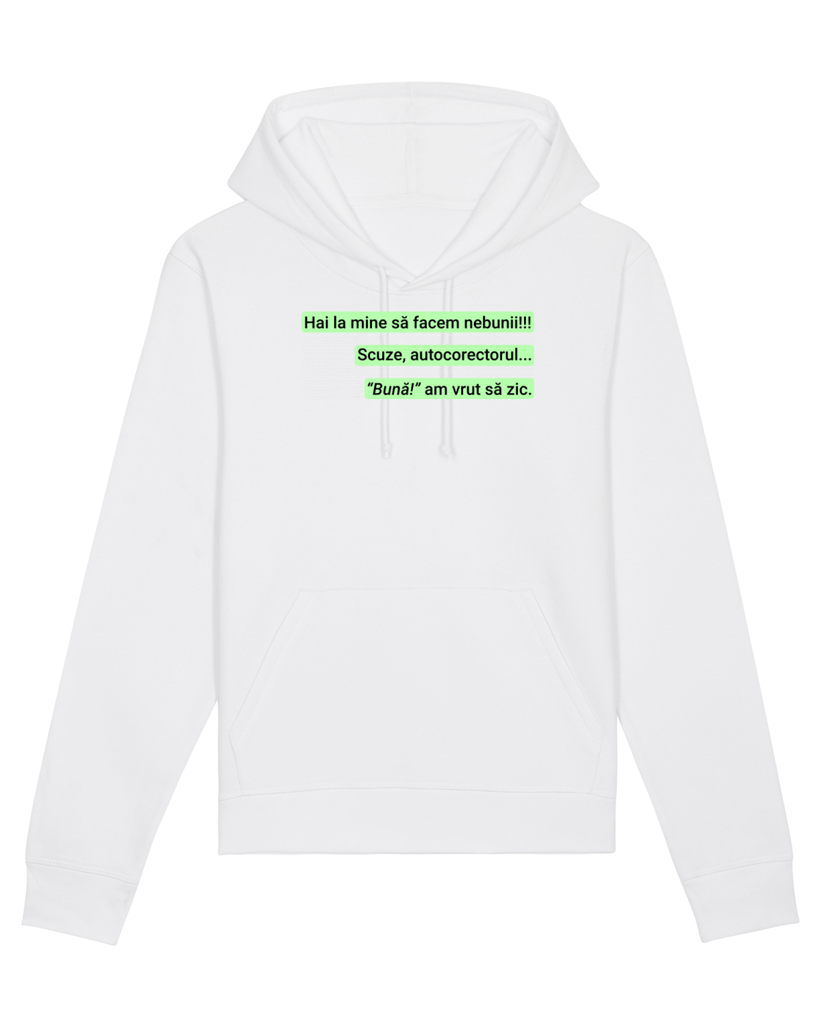 Hanorac Unisex Drummer White