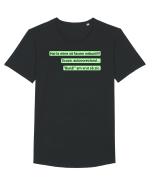 Autocorectorul Tricou mânecă scurtă guler larg Bărbat Skater