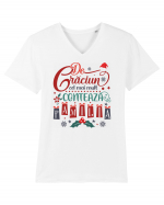 De Craciun Tricou mânecă scurtă guler V Bărbat Presenter