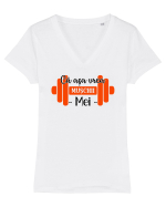 Muschii mei Tricou mânecă scurtă guler V Damă Evoker