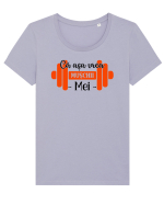 Muschii mei Tricou mânecă scurtă guler larg fitted Damă Expresser