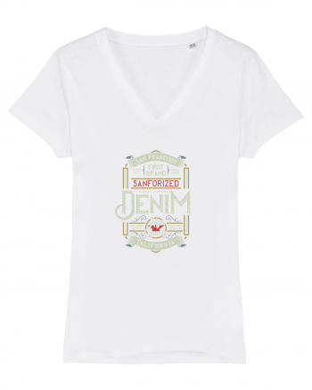 Finest Workwear Denim California White