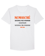 Nomasche Tricou mânecă scurtă guler larg Bărbat Skater