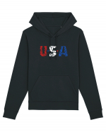 USA FLAG 50 STATES Hanorac Unisex Drummer