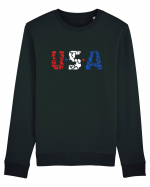 USA FLAG 50 STATES Bluză mânecă lungă Unisex Rise