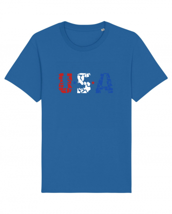 USA FLAG 50 STATES Royal Blue