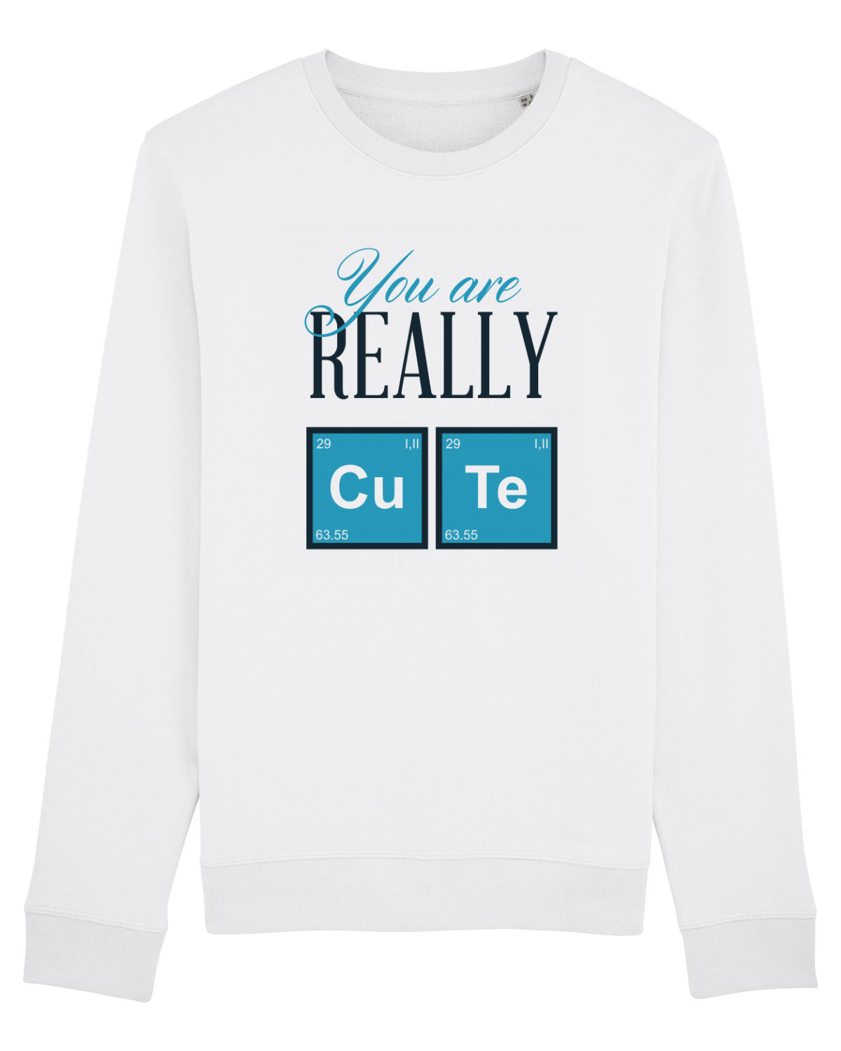 Bluză mânecă lungă Unisex Rise White