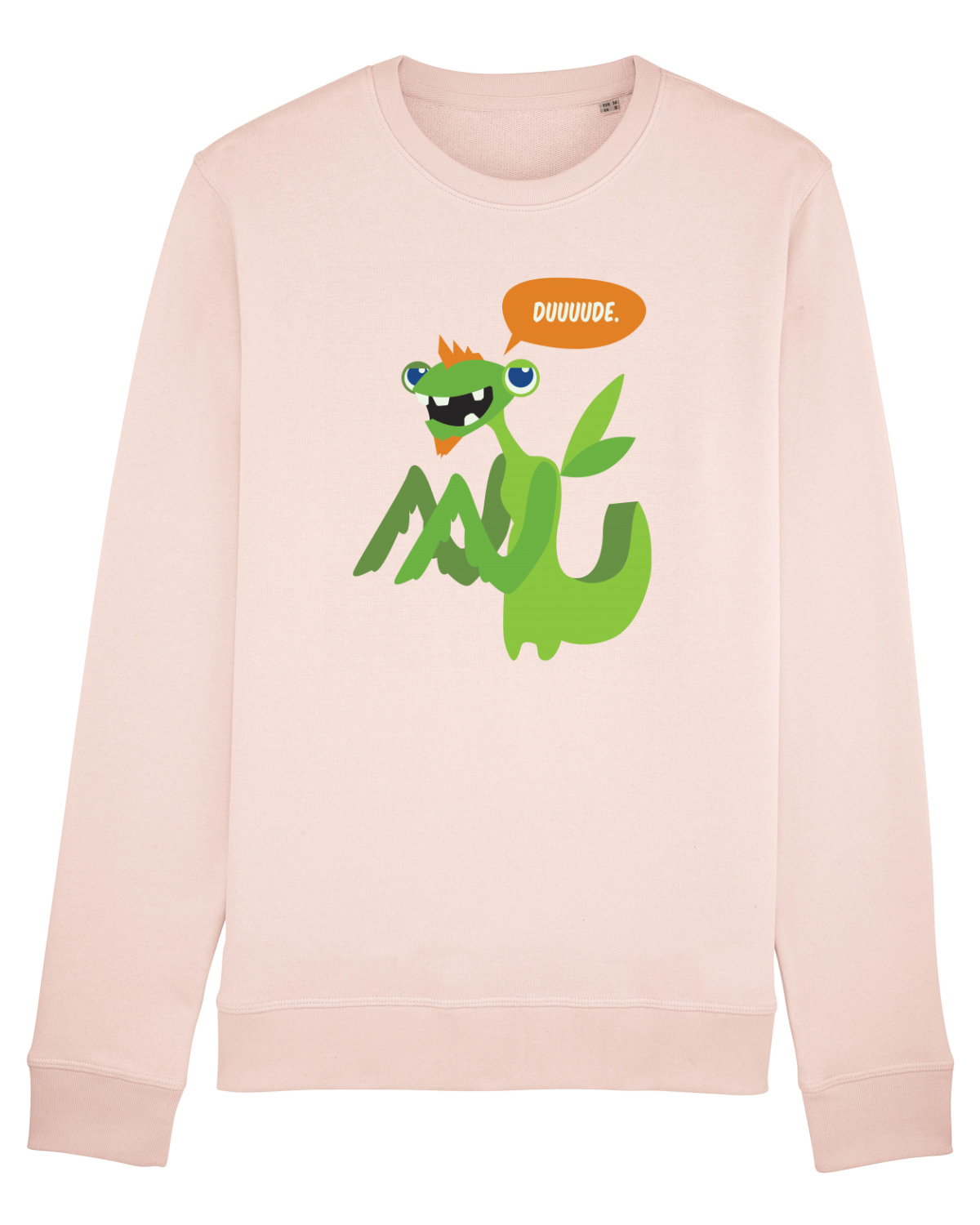 Bluză mânecă lungă Unisex Rise Candy Pink