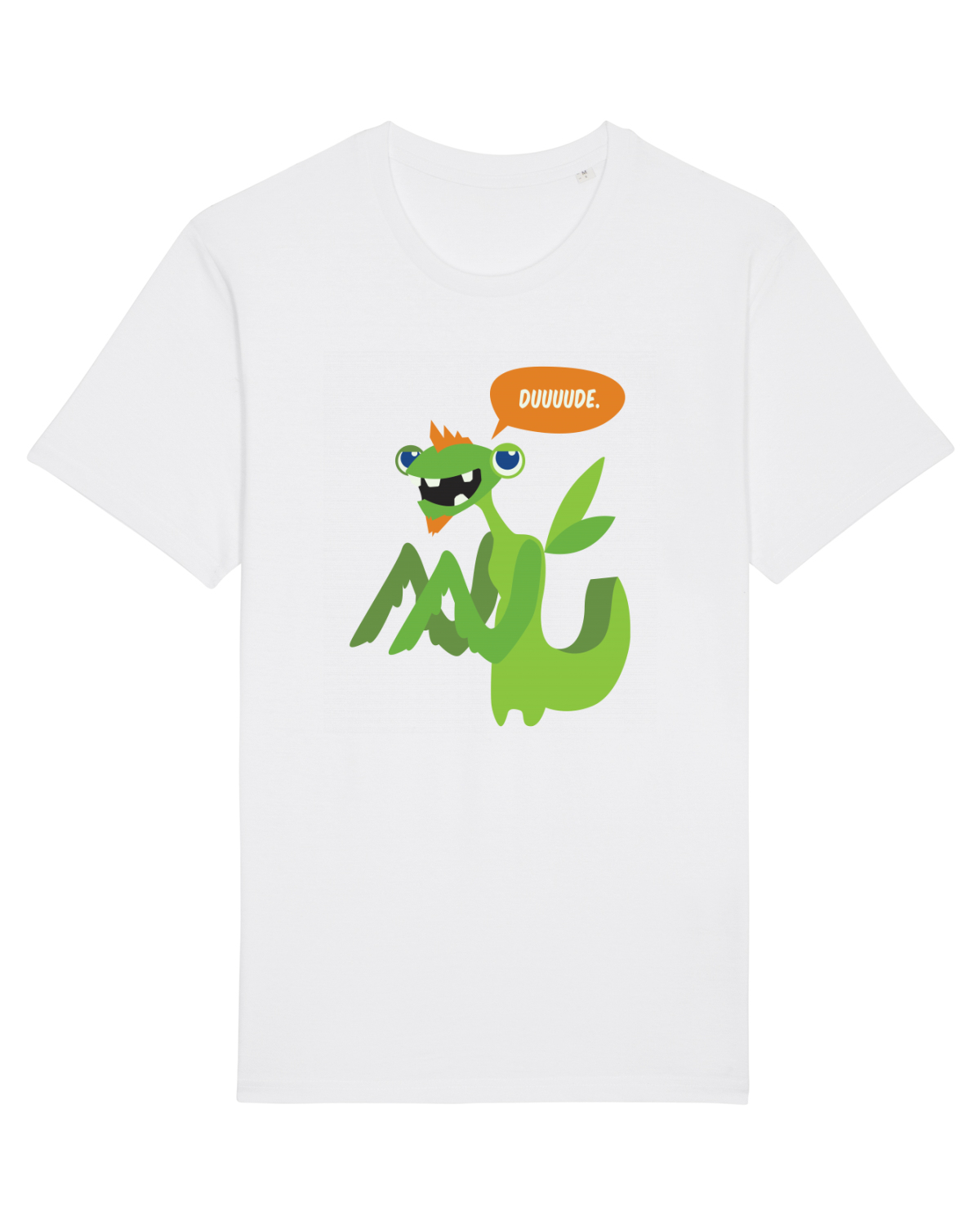 Tricou mânecă scurtă Unisex Rocker White