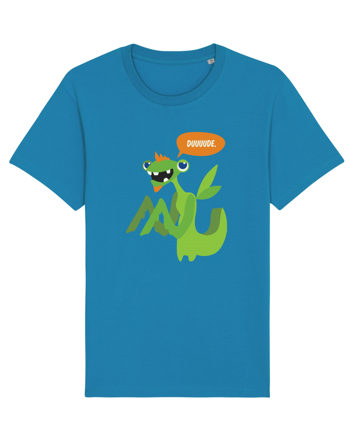 Tricou mânecă scurtă Unisex Rocker Azur