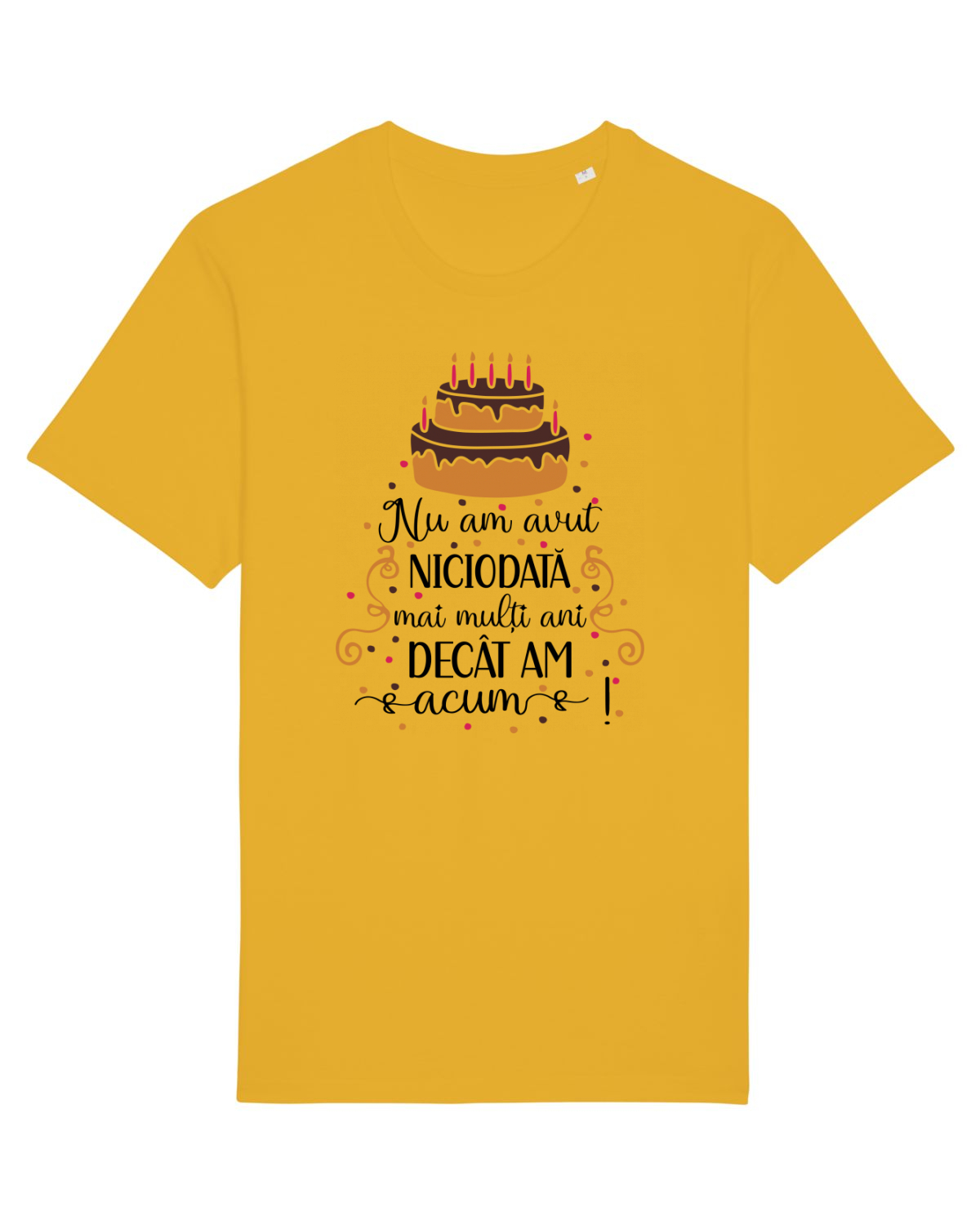 Tricou mânecă scurtă Unisex Rocker Spectra Yellow
