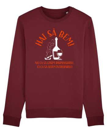 Hai sa bem! Burgundy