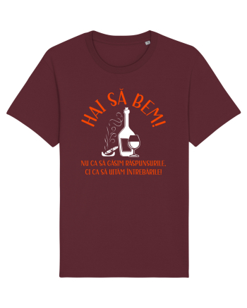 Hai sa bem! Burgundy