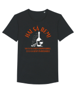 Hai sa bem! Tricou mânecă scurtă guler larg Bărbat Skater