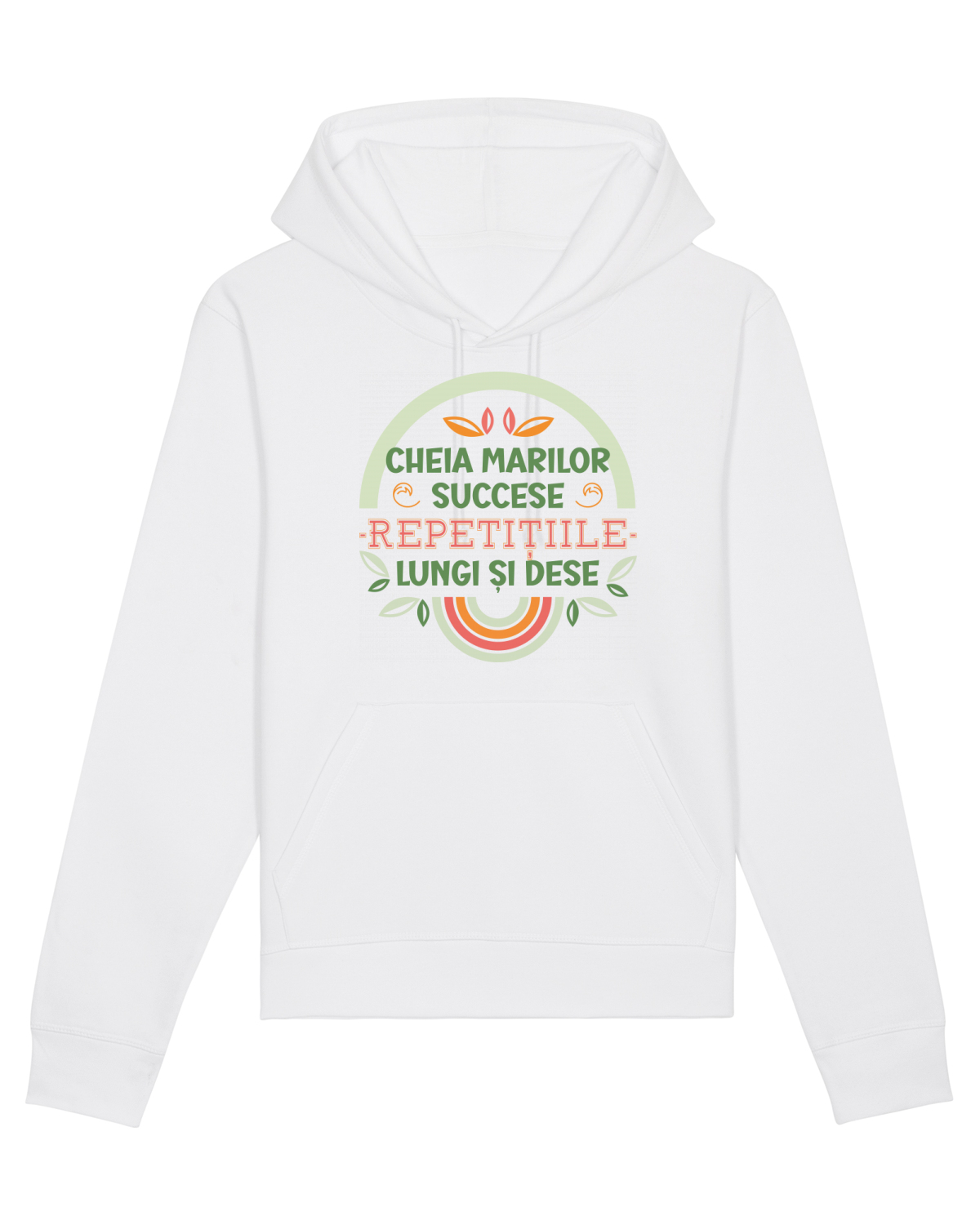 Hanorac Unisex Drummer White