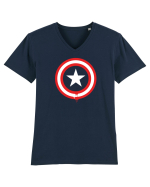 captain whatever Tricou mânecă scurtă guler V Bărbat Presenter