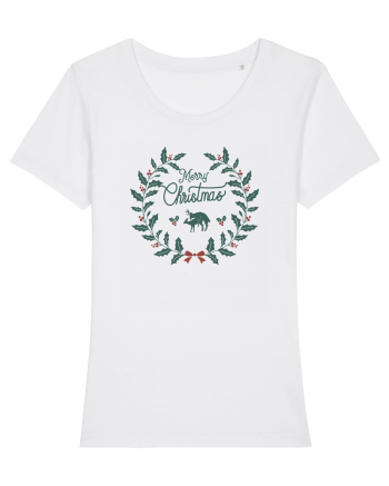 Merry Christmas White
