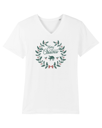 Merry Christmas White