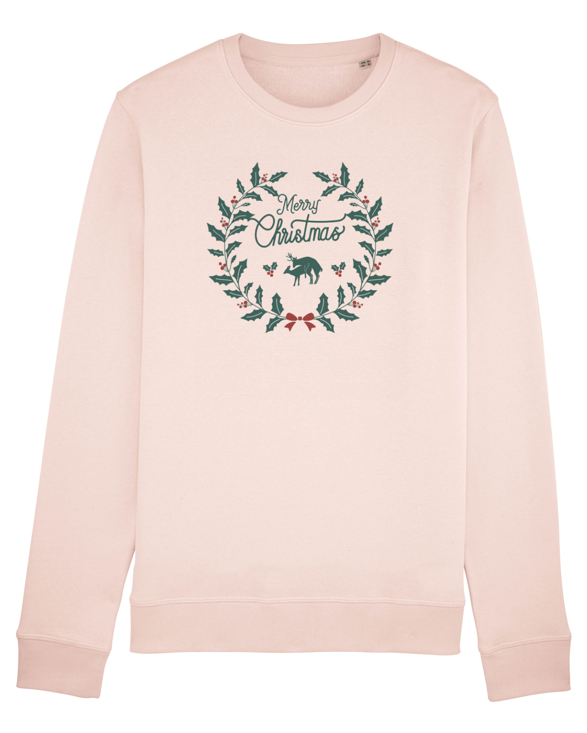 Bluză mânecă lungă Unisex Rise Candy Pink