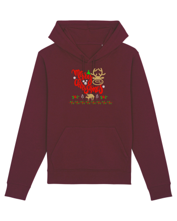 Doi cerbi Burgundy
