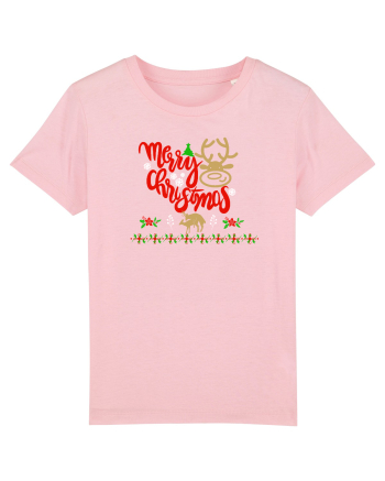 Doi cerbi Cotton Pink