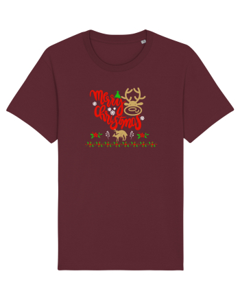 Doi cerbi Burgundy