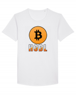 HODL Tricou mânecă scurtă guler larg Bărbat Skater