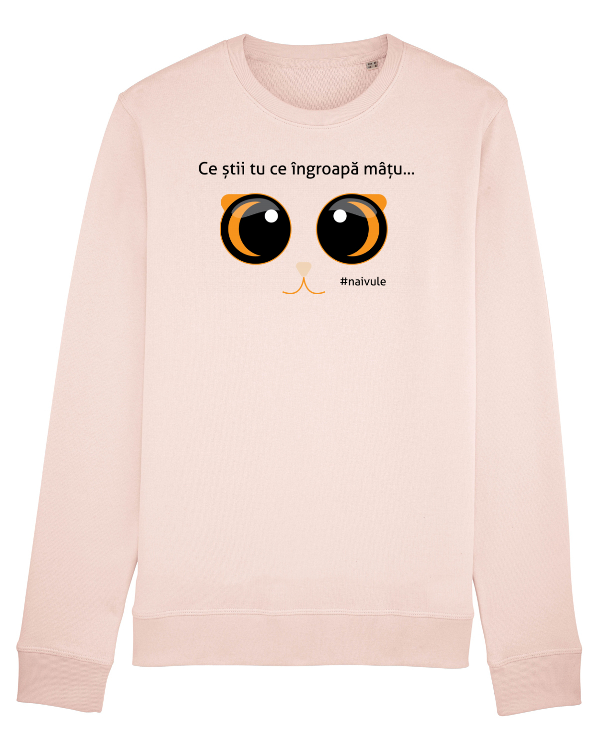 Bluză mânecă lungă Unisex Rise Candy Pink