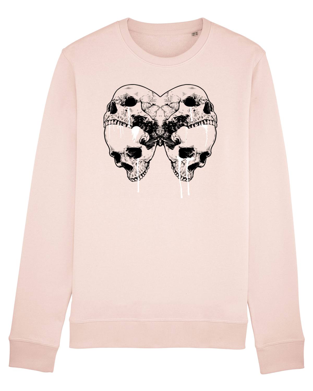 Bluză mânecă lungă Unisex Rise Candy Pink