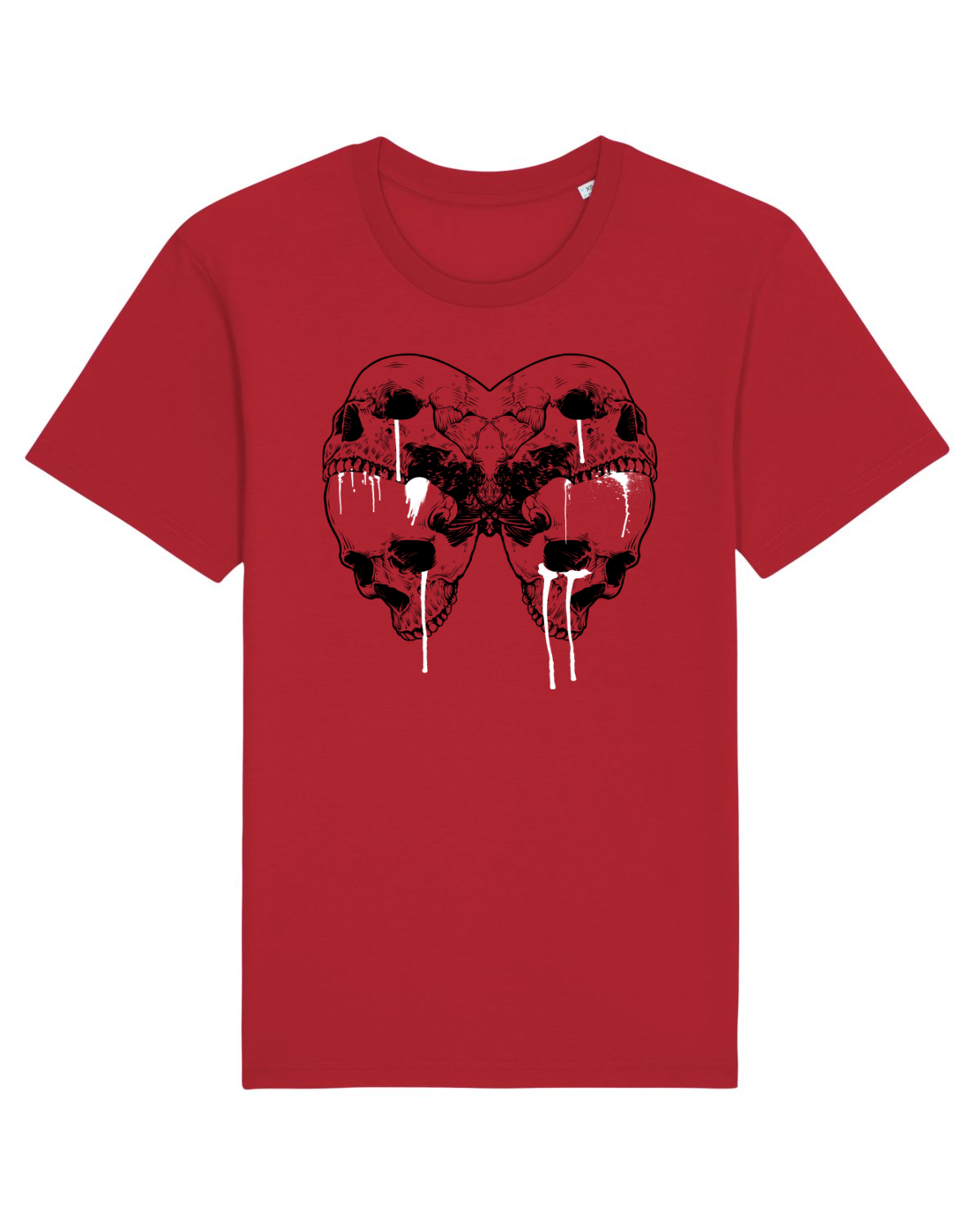 Tricou mânecă scurtă Unisex Rocker Red