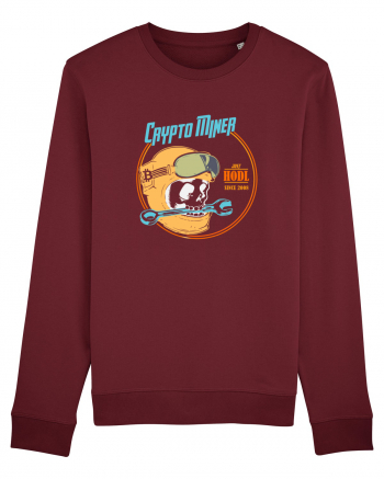 Crypto Miner Burgundy