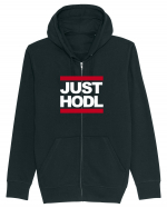 Just Hodl Hanorac cu fermoar Unisex Connector