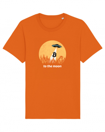 To the Moon Bright Orange
