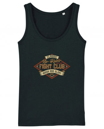 No Rules Fight Club Black