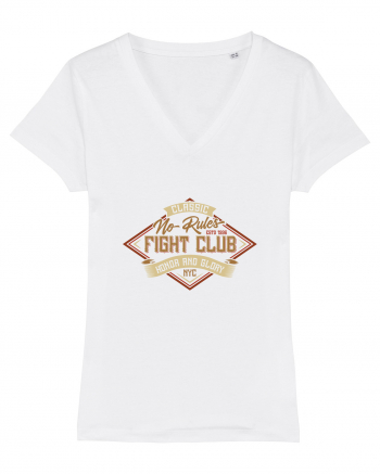 No Rules Fight Club White