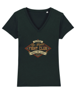 No Rules Fight Club Tricou mânecă scurtă guler V Damă Evoker