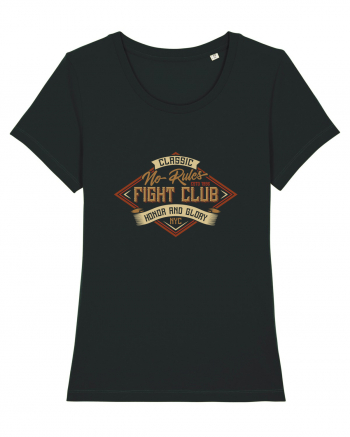 No Rules Fight Club Black