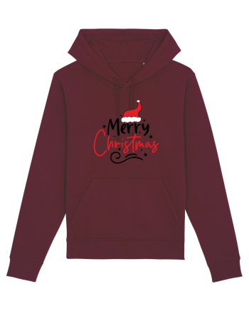 Merry Christmas Red Hat Burgundy