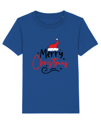 Merry Christmas Red Hat Majorelle Blue